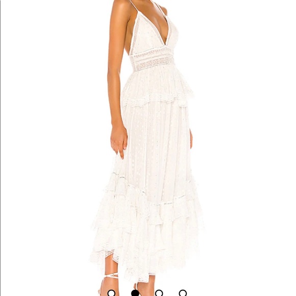 ROCOCO SAND BRIDAL WHITE DRESS - Engagement - Shower  - Wedding Dress - Picture 2 of 4